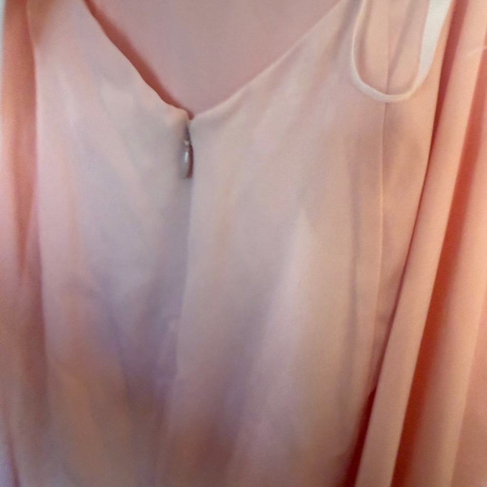 Fame and Partners Blush Pink Prom Dress - Picture 9 of 11